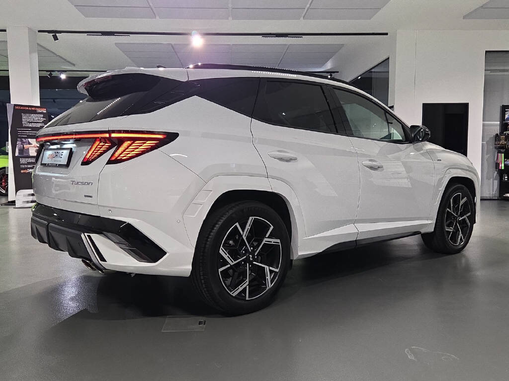 HYUNDAI Tucson 1.6 T-GDi N-Line LUX.pack 4WD, Mild-Hybrid Benzin/Elektro, Occasion / Gebraucht, Automatik - 4