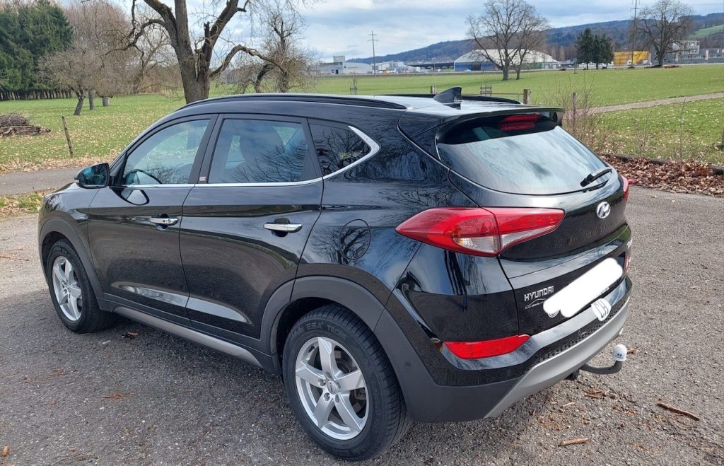 HYUNDAI TUCSON 2.0 CRDi 185 Vertex 4WD, Diesel, Occasion / Gebraucht, Automatik - 2