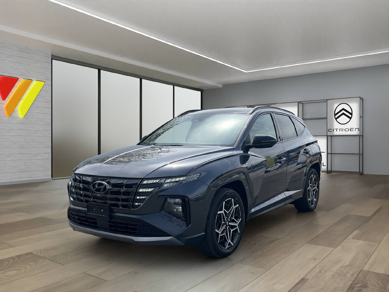 HYUNDAI Tucson 1.6 T-GDi PHEV N-Line LUX.pack 4WD, Plug-in-Hybrid Benzin/Elektro, Vorführwagen, Automatik - 2