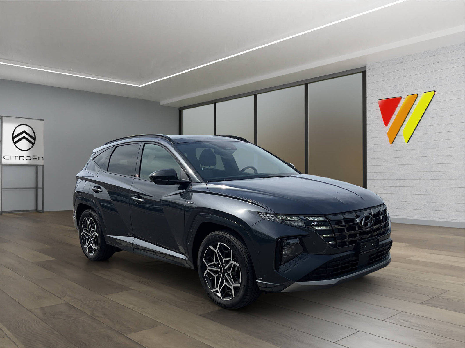 HYUNDAI Tucson 1.6 T-GDi PHEV N-Line LUX.pack 4WD, Plug-in-Hybrid Benzin/Elektro, Vorführwagen, Automatik - 4