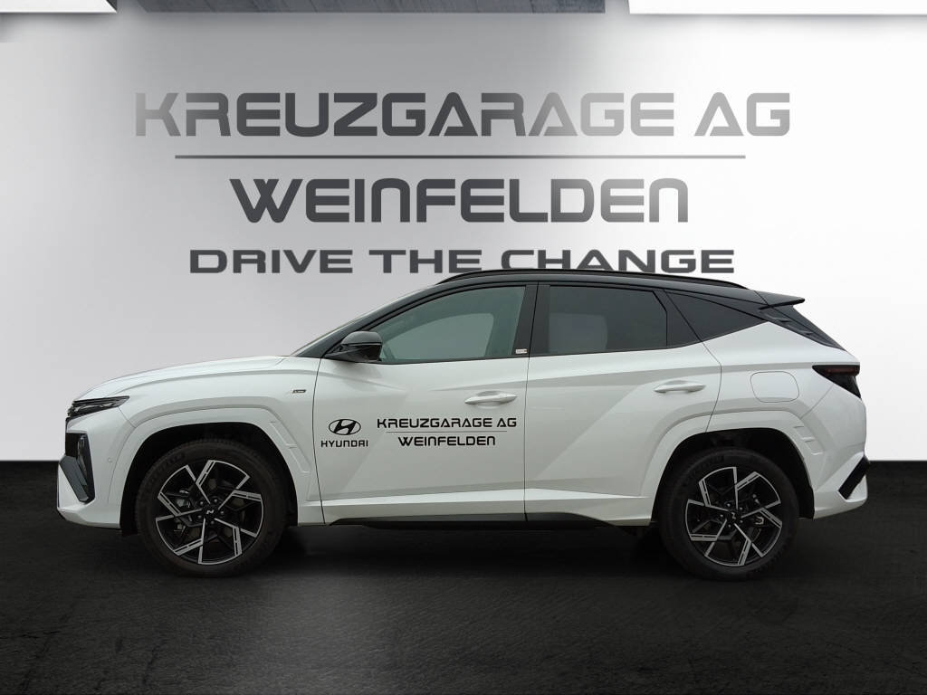 HYUNDAI Tucson 1.6 T-GDi HEV N-Line LUX.pack 4WD, Hybride Integrale Benzina/Elettrica, Auto dimostrativa, Automatico - 3