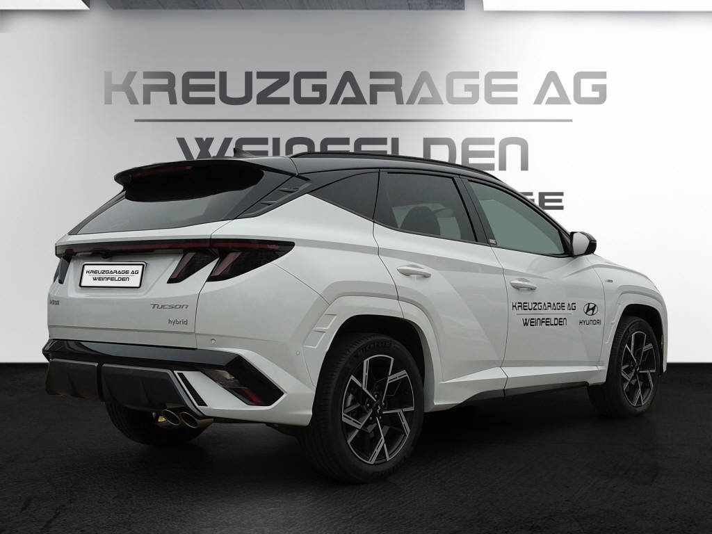 HYUNDAI Tucson 1.6 T-GDi HEV N-Line LUX.pack 4WD, Hybride Integrale Benzina/Elettrica, Auto dimostrativa, Automatico - 6