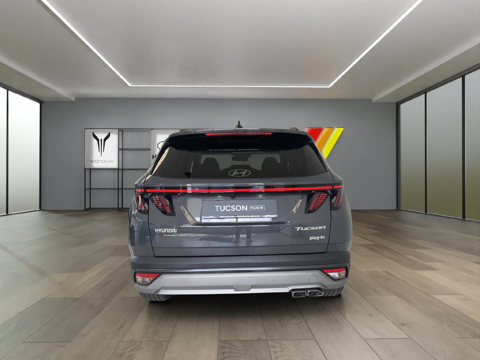 HYUNDAI Tucson 1.6 T-GDi PHEV Vertex 4WD, Plug-in-Hybrid Petrol/Electric, Ex-demonstrator, Automatic - 3
