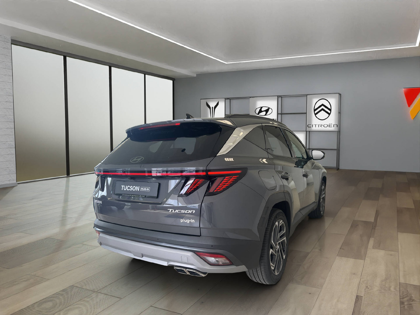 HYUNDAI Tucson 1.6 T-GDi PHEV Vertex 4WD, Plug-in-Hybrid Petrol/Electric, Ex-demonstrator, Automatic - 4