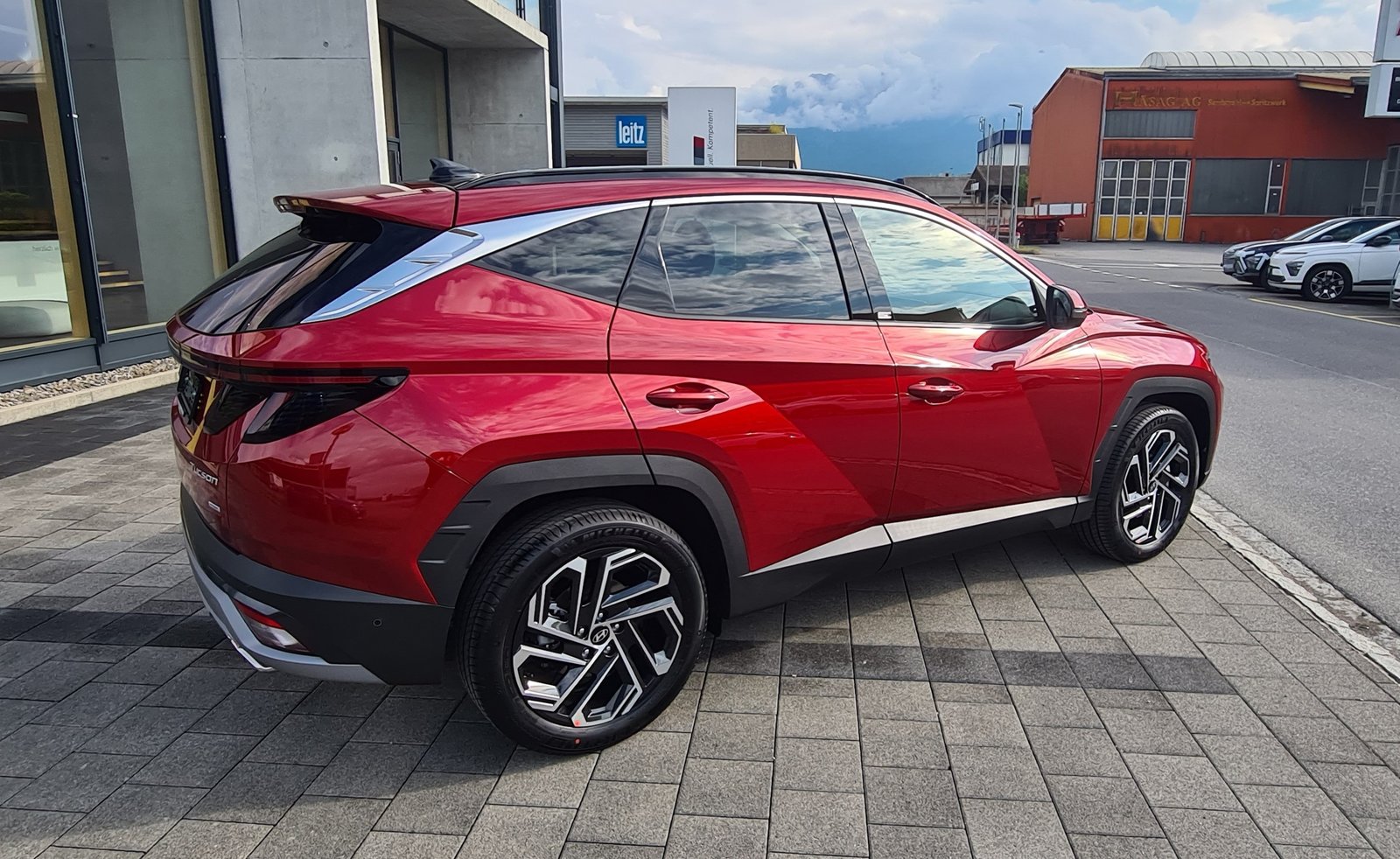 HYUNDAI Tucson 1.6 TGDI 48V Vertex 4WD DCT, Mild-Hybrid Petrol/Electric, Ex-demonstrator, Automatic - 4