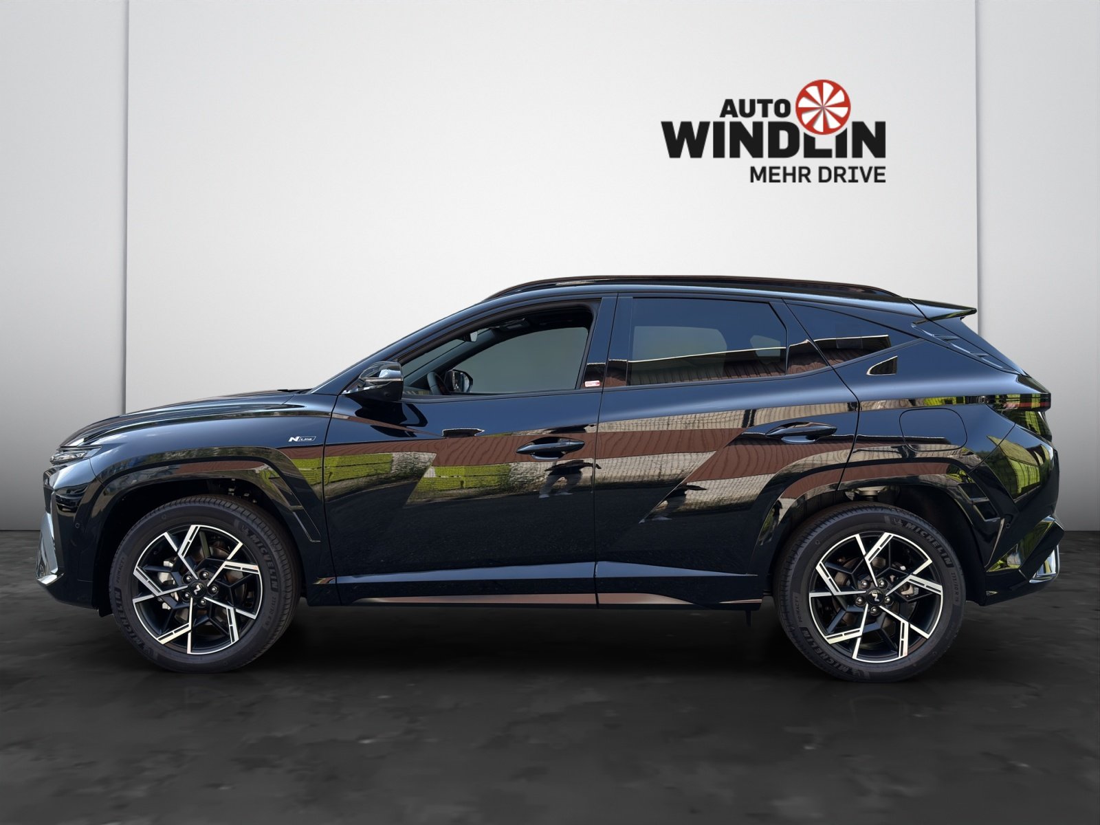 HYUNDAI Tucson 1.6 T-GDi HEV N-Line LUX.pack 4WD MY26, Hybride Intégral Essence/Électricité, Voiture de démonstration, Automatique - 3