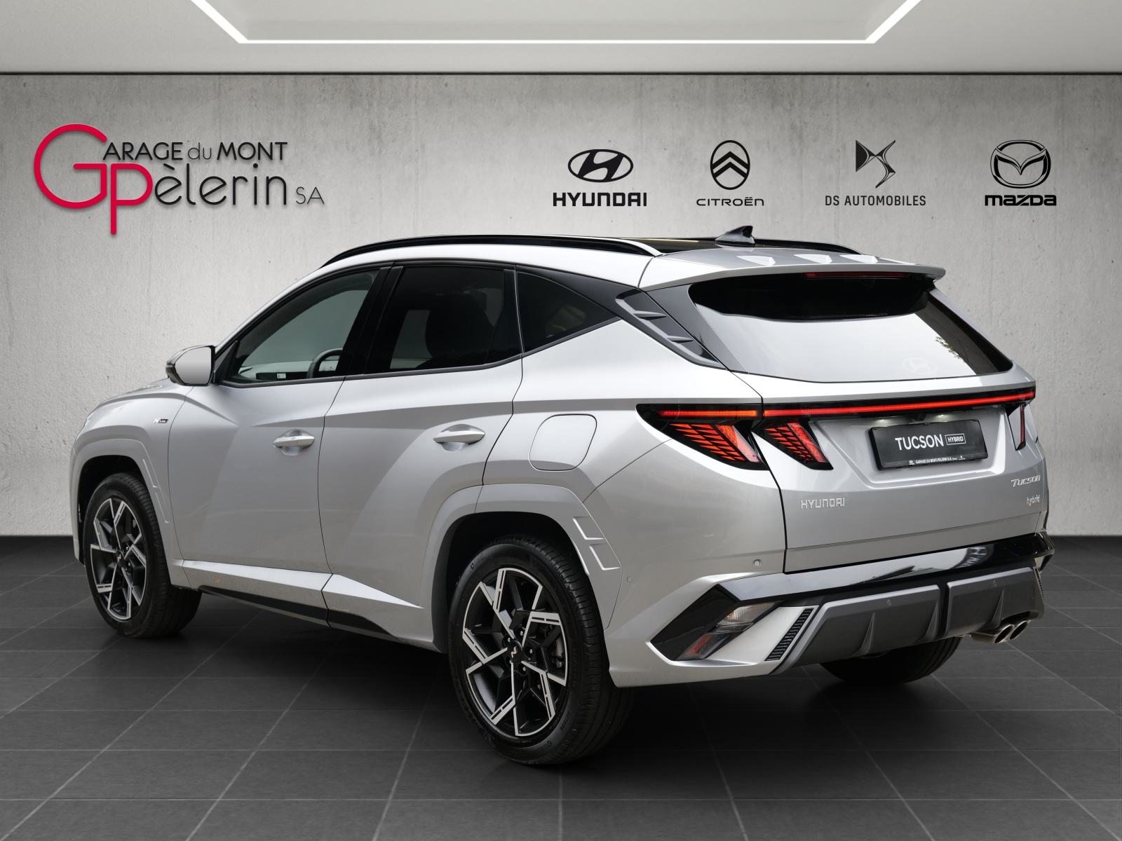 HYUNDAI Tucson 1.6 T-GDi HEV N-Line LUX.pack 4WD, Hybride Integrale Benzina/Elettrica, Auto dimostrativa, Automatico - 2