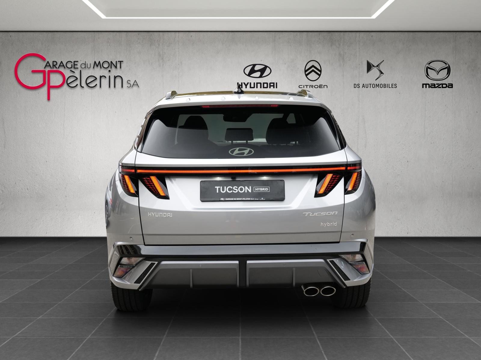HYUNDAI Tucson 1.6 T-GDi HEV N-Line LUX.pack 4WD, Hybride Integrale Benzina/Elettrica, Auto dimostrativa, Automatico - 3