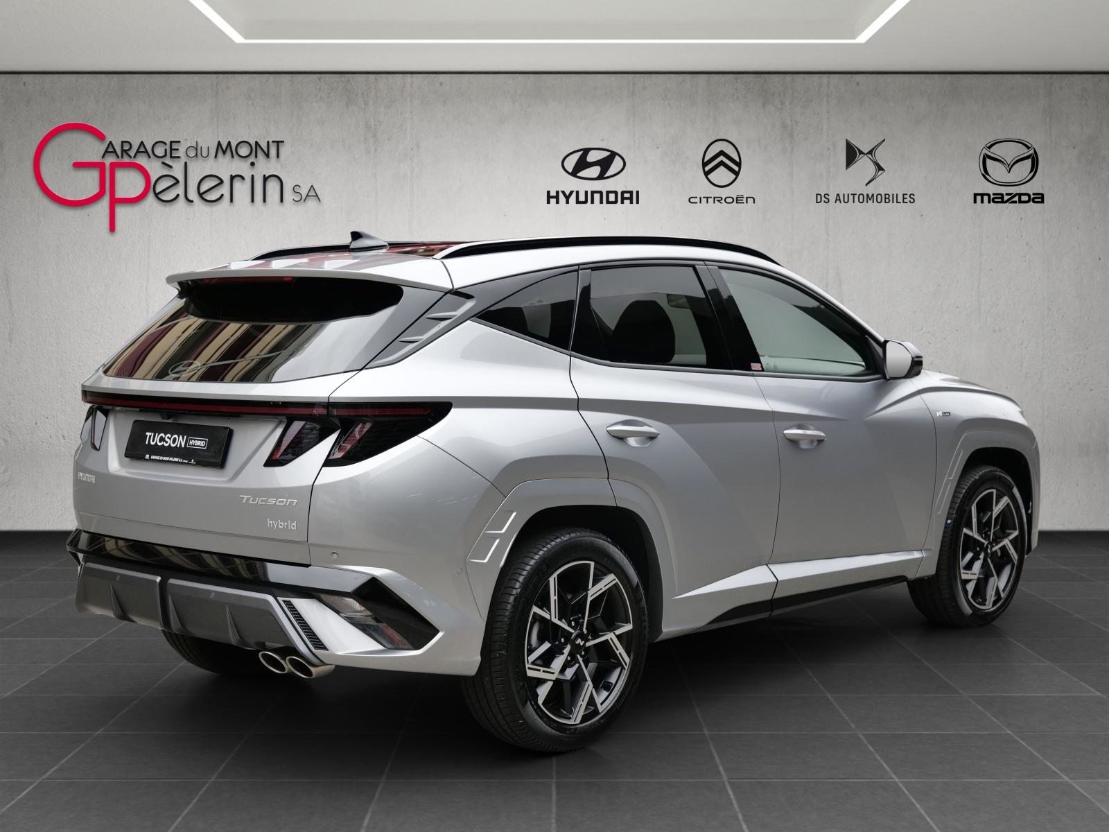 HYUNDAI Tucson 1.6 T-GDi HEV N-Line LUX.pack 4WD, Hybride Integrale Benzina/Elettrica, Auto dimostrativa, Automatico - 4