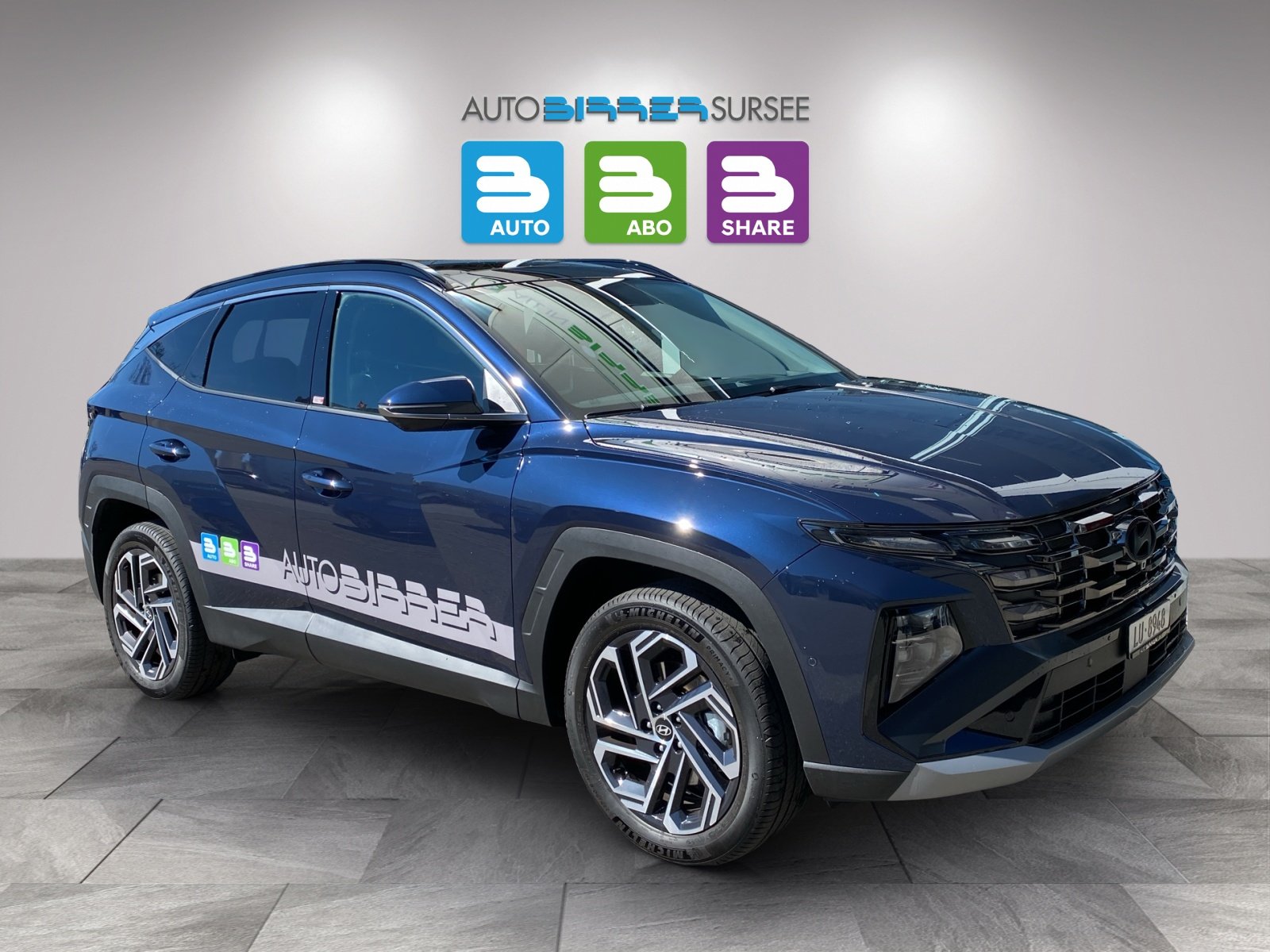 HYUNDAI Tucson 1.6 T-GDi HEV Vertex Swiss Edition 4WD, Hybride Intégral Essence/Électricité, Voiture de démonstration, Automatique - 3