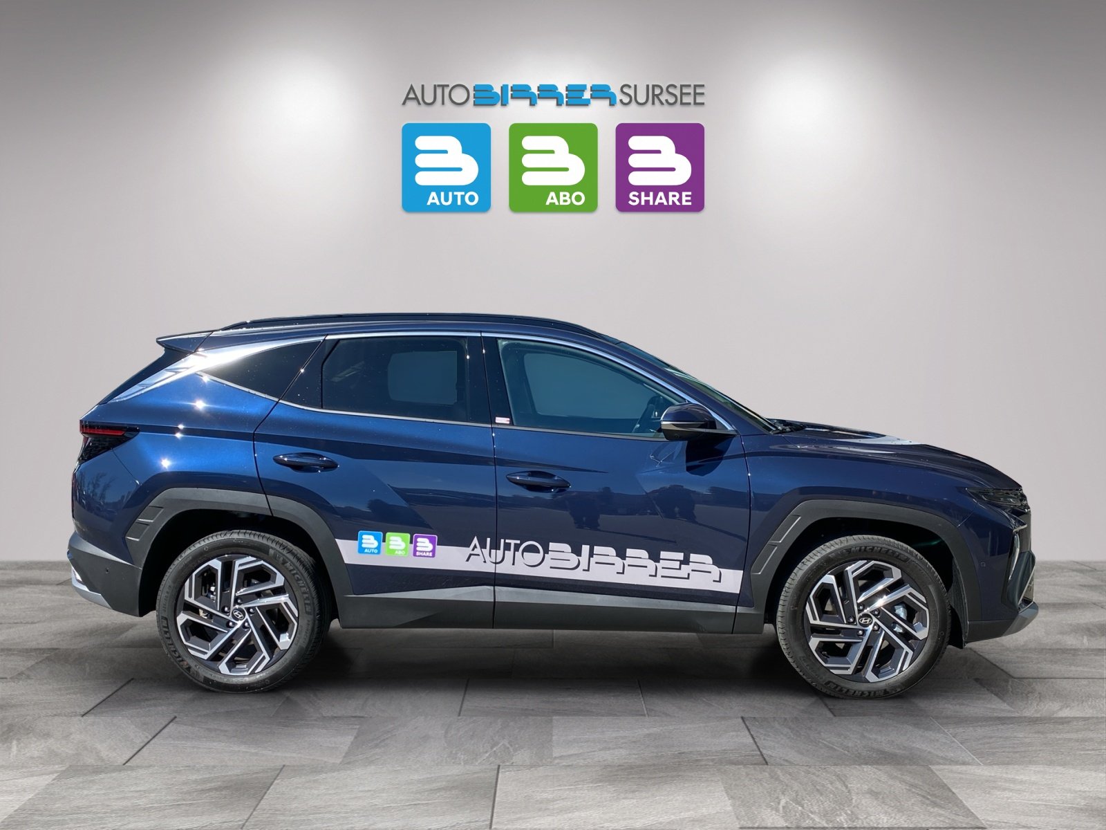 HYUNDAI Tucson 1.6 T-GDi HEV Vertex Swiss Edition 4WD, Hybride Intégral Essence/Électricité, Voiture de démonstration, Automatique - 4