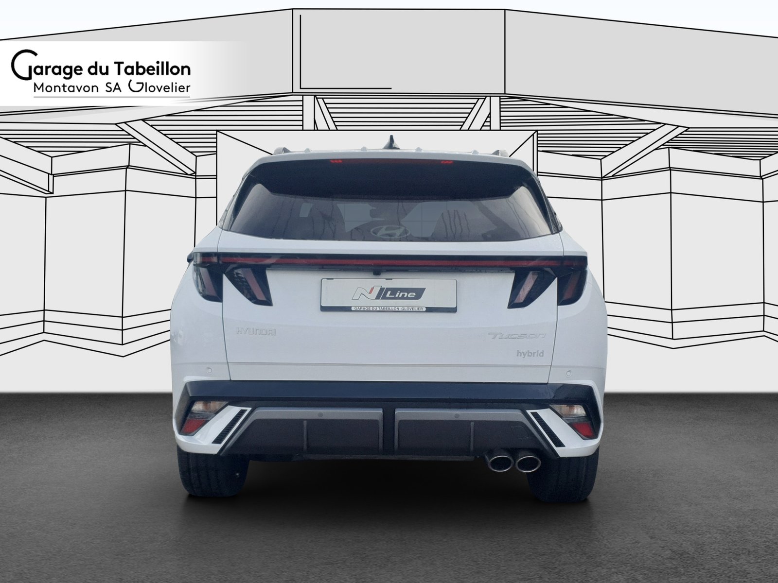 HYUNDAI Tucson 1.6 PHEV N-Line Lux Sunroof 4WD, Plug-in-Hybrid Benzin/Elektro, Vorführwagen, Automatik - 5