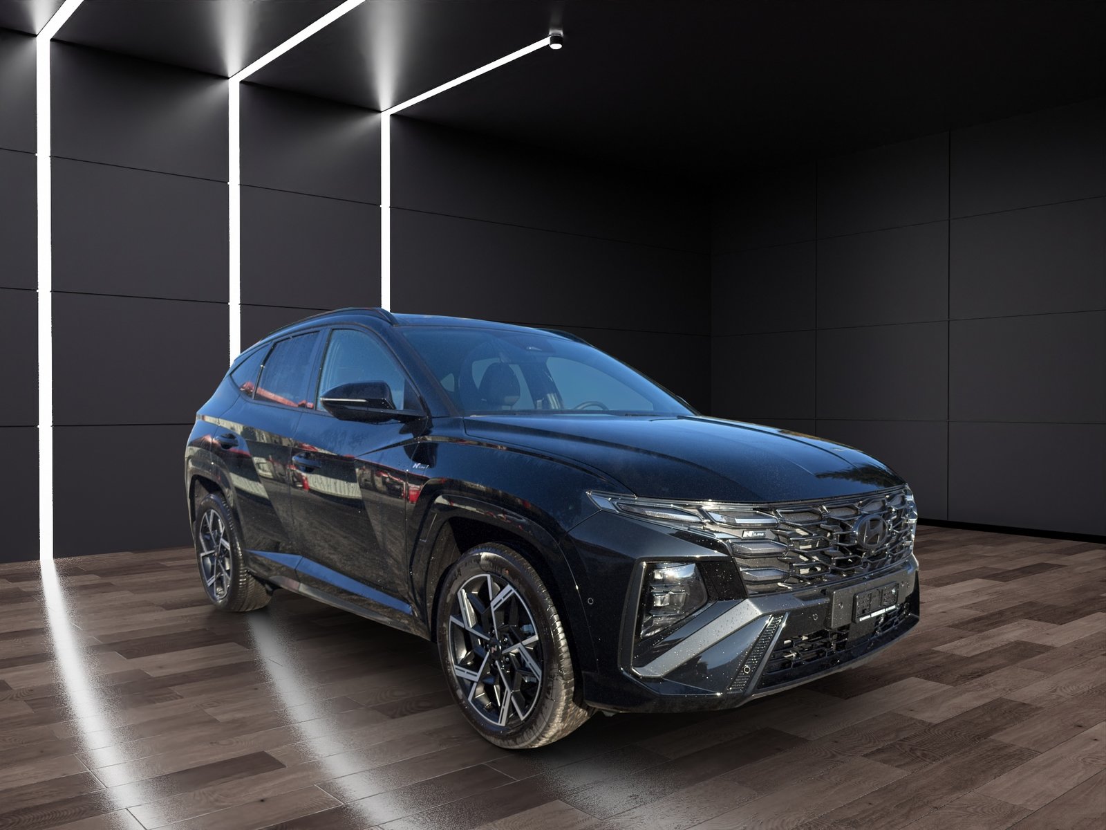 HYUNDAI Tucson 1.6 TGDI HEV N Line LUX pack 4WD, Voll-Hybrid Benzin/Elektro, Vorführwagen, Automatik - 3