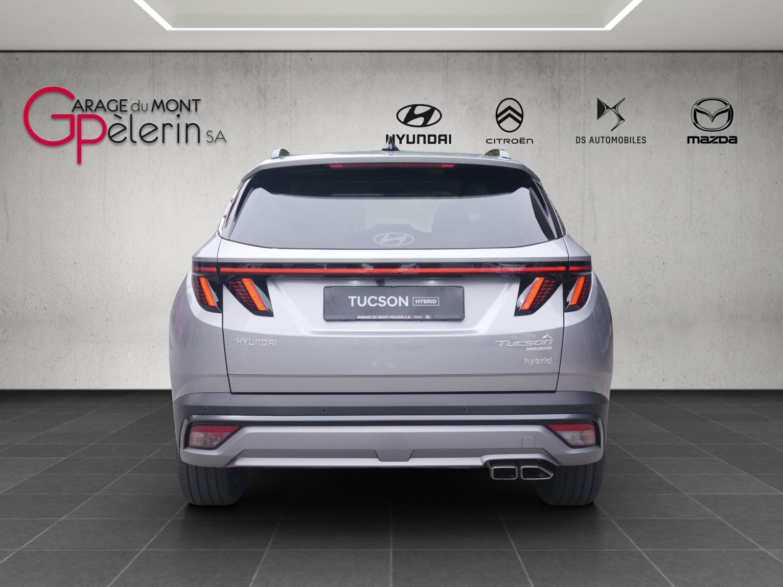 HYUNDAI Tucson 1.6 T-GDi HEV Vertex Swiss Edition 4WD, Voll-Hybrid Benzin/Elektro, Vorführwagen, Automatik - 3