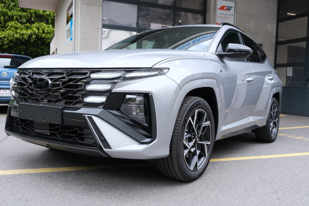 HYUNDAI TUCSON 1.6 T-GDi HEV N-Line 4WD, Voll-Hybrid Benzin/Elektro, Vorführwagen, Automatik - 3