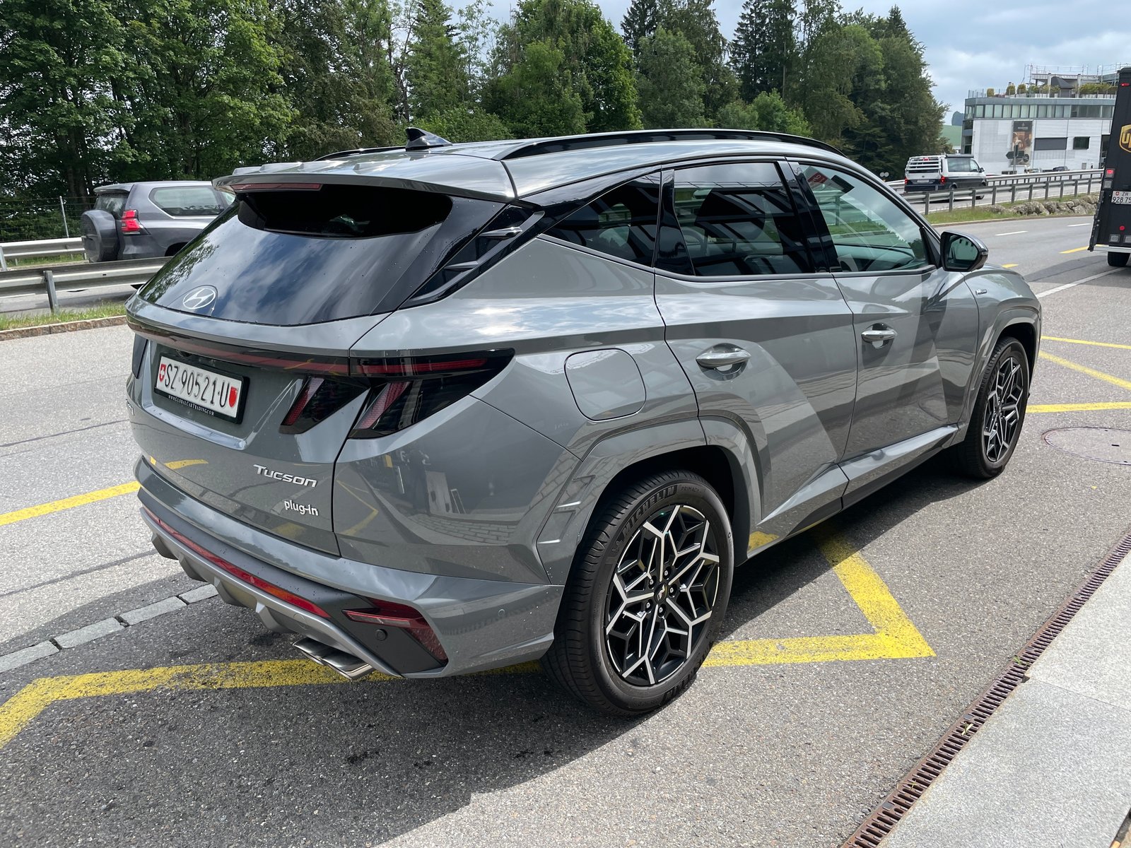 HYUNDAI Tucson 1.6 TGDI PHEV N Line LUX pack 4WD, Plug-in-Hybrid Benzina/Elettrica, Auto nuove, Automatico - 5