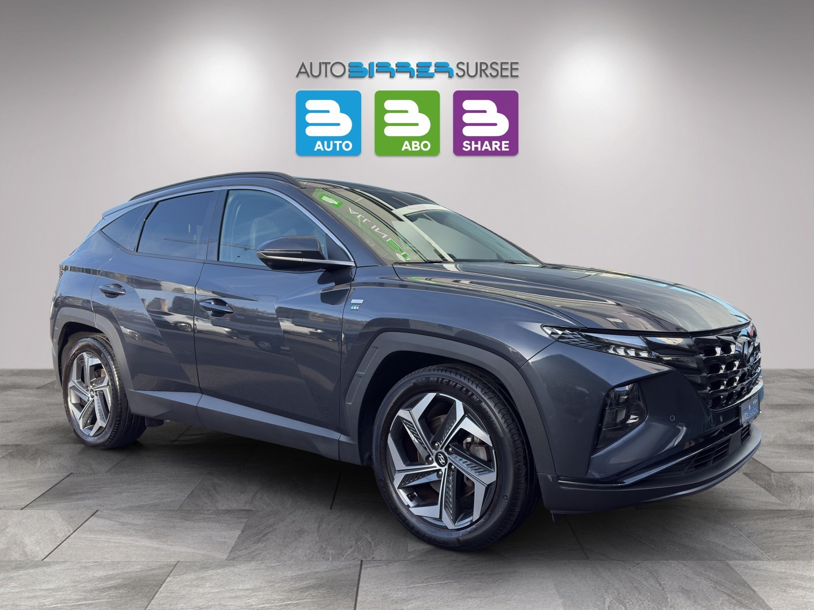 HYUNDAI Tucson 1.6 T-GDi Vertex 4WD, Mild-Hybrid Petrol/Electric, Second hand / Used, Automatic - 3