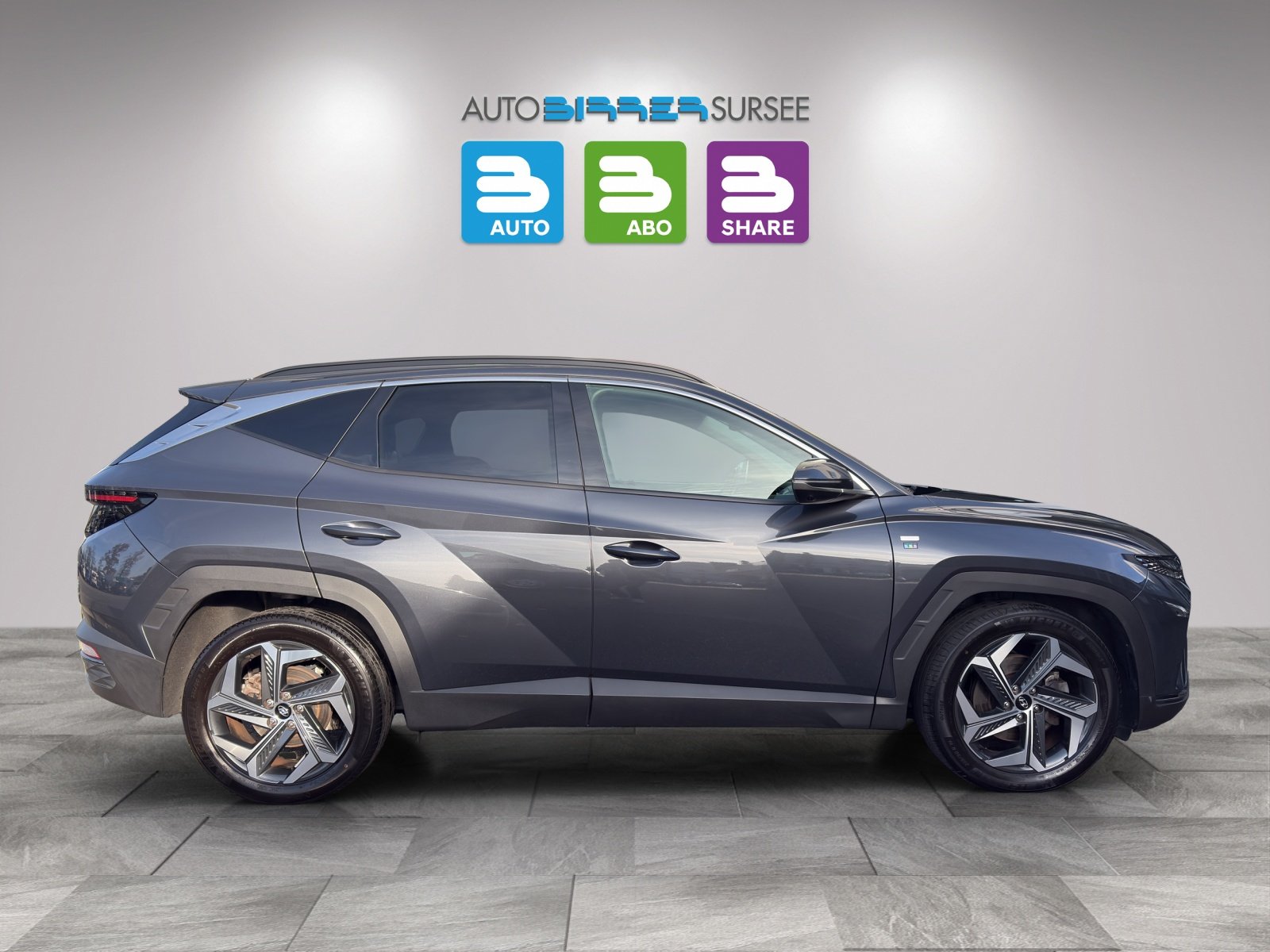 HYUNDAI Tucson 1.6 T-GDi Vertex 4WD, Mild-Hybrid Petrol/Electric, Second hand / Used, Automatic - 4