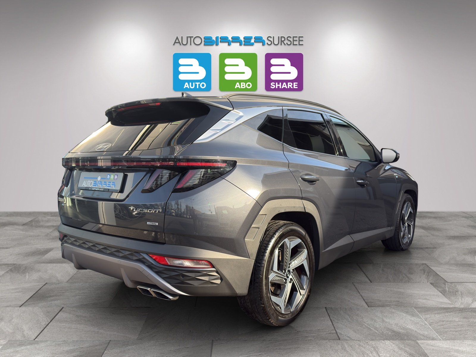 HYUNDAI Tucson 1.6 T-GDi Vertex 4WD, Mild-Hybrid Petrol/Electric, Second hand / Used, Automatic - 5