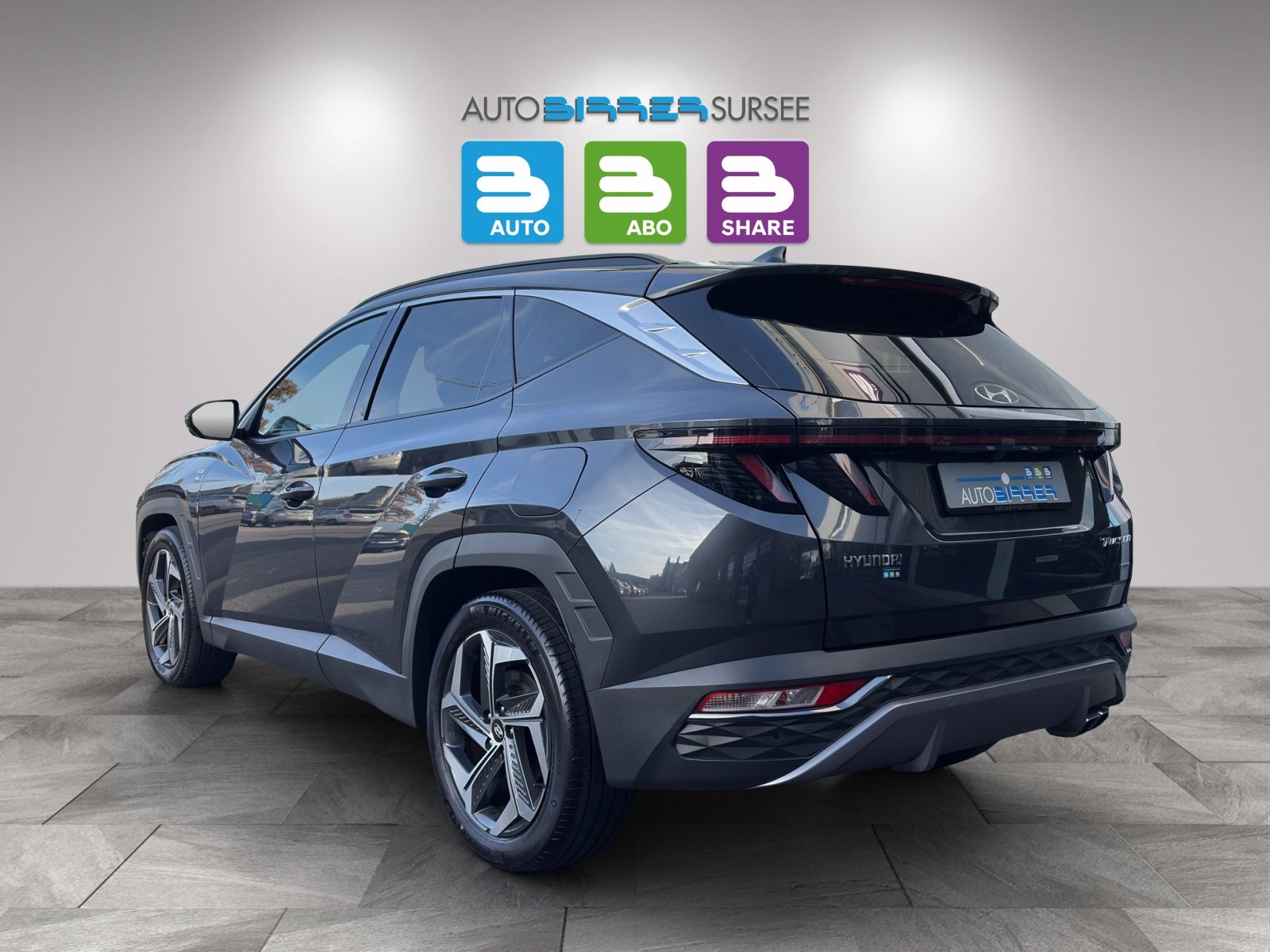 HYUNDAI Tucson 1.6 T-GDi Vertex 4WD, Mild-Hybrid Petrol/Electric, Second hand / Used, Automatic - 7