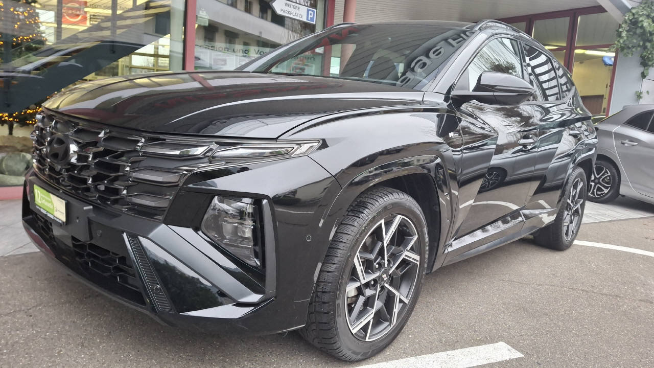 HYUNDAI Tucson 1.6 T-GDi N-Line LUX.pack 4WD, Mild-Hybrid Benzin/Elektro, Occasion / Gebraucht, Automat - 2