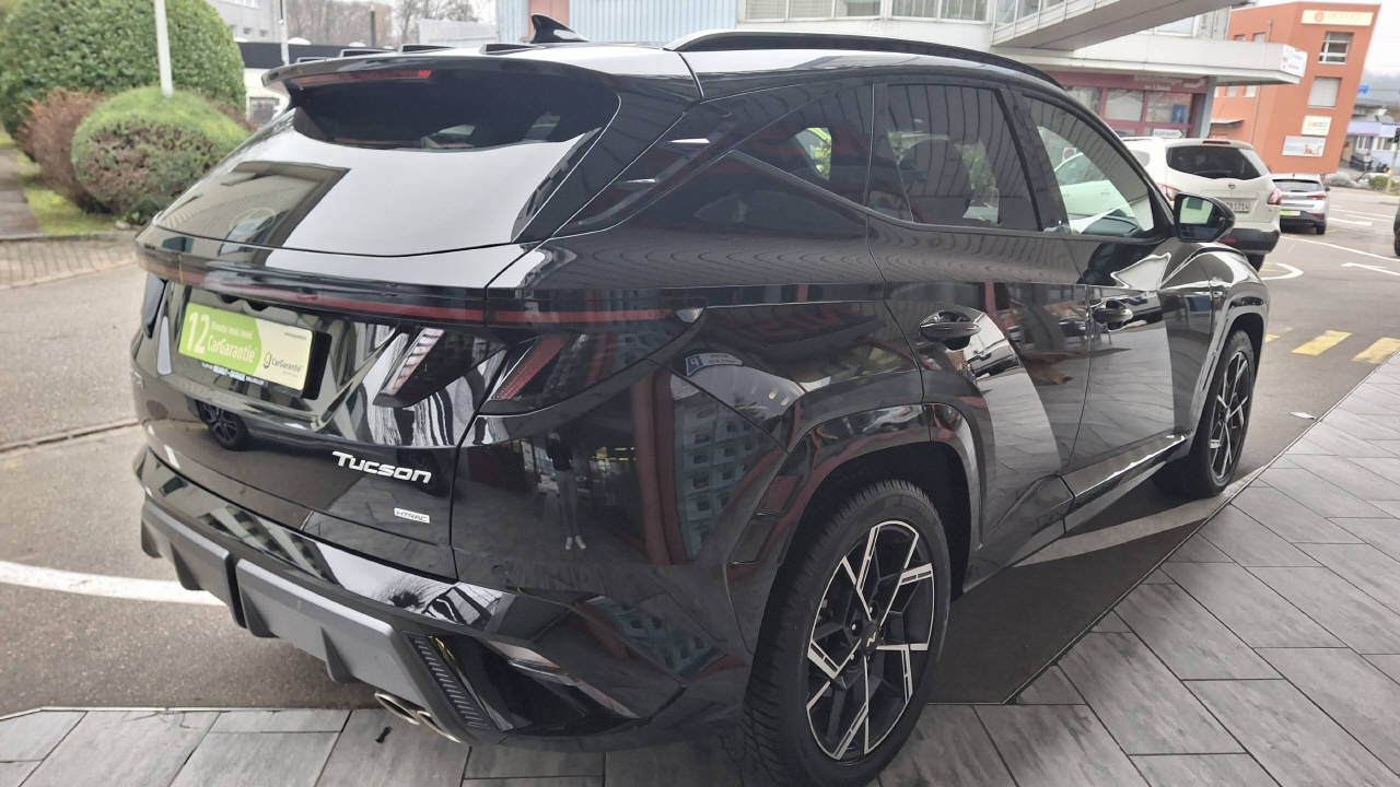 HYUNDAI Tucson 1.6 T-GDi N-Line LUX.pack 4WD, Mild-Hybrid Benzin/Elektro, Occasion / Gebraucht, Automat - 4