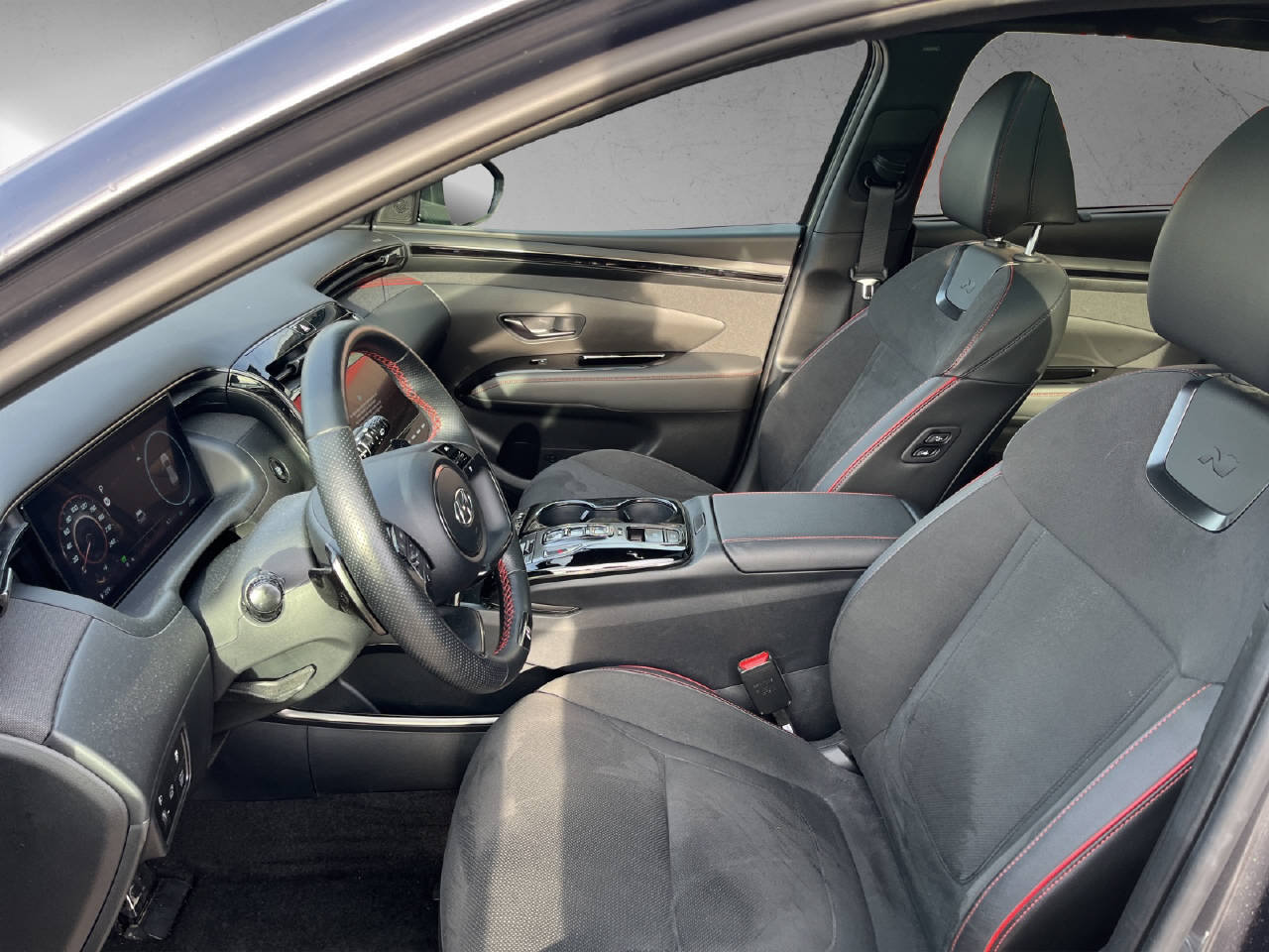 HYUNDAI Tucson 1.6 T-GDi HEV N-Line LU MY22, LUX, SUN, Full-Hybrid Petrol/Electric, Second hand / Used, Automatic - 7