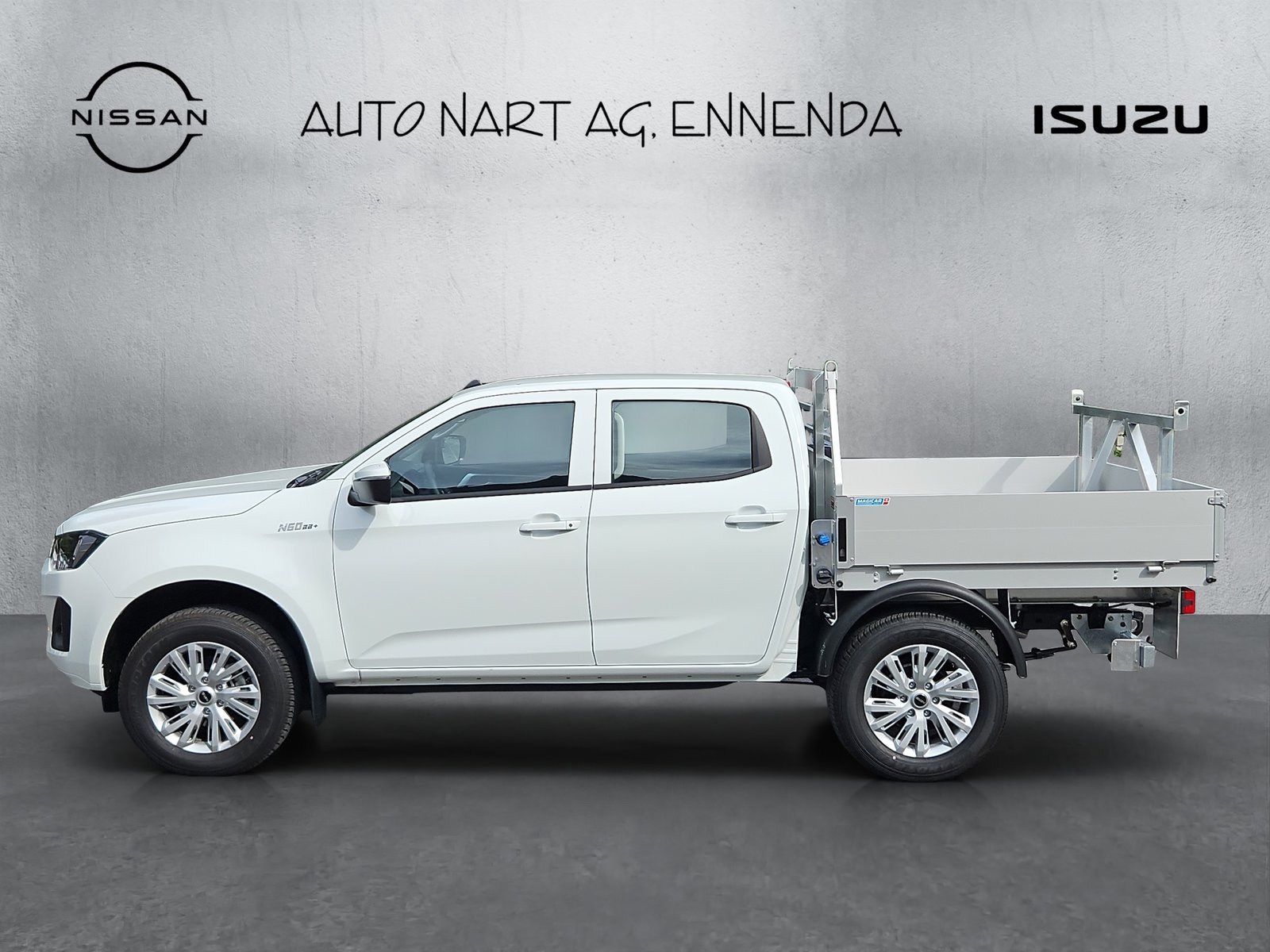 ISUZU D-MAX 1.9 CrewCab N60BB+ 4x4 - Alu-Brücke, Diesel, Voiture nouvelle, Automatique - 2