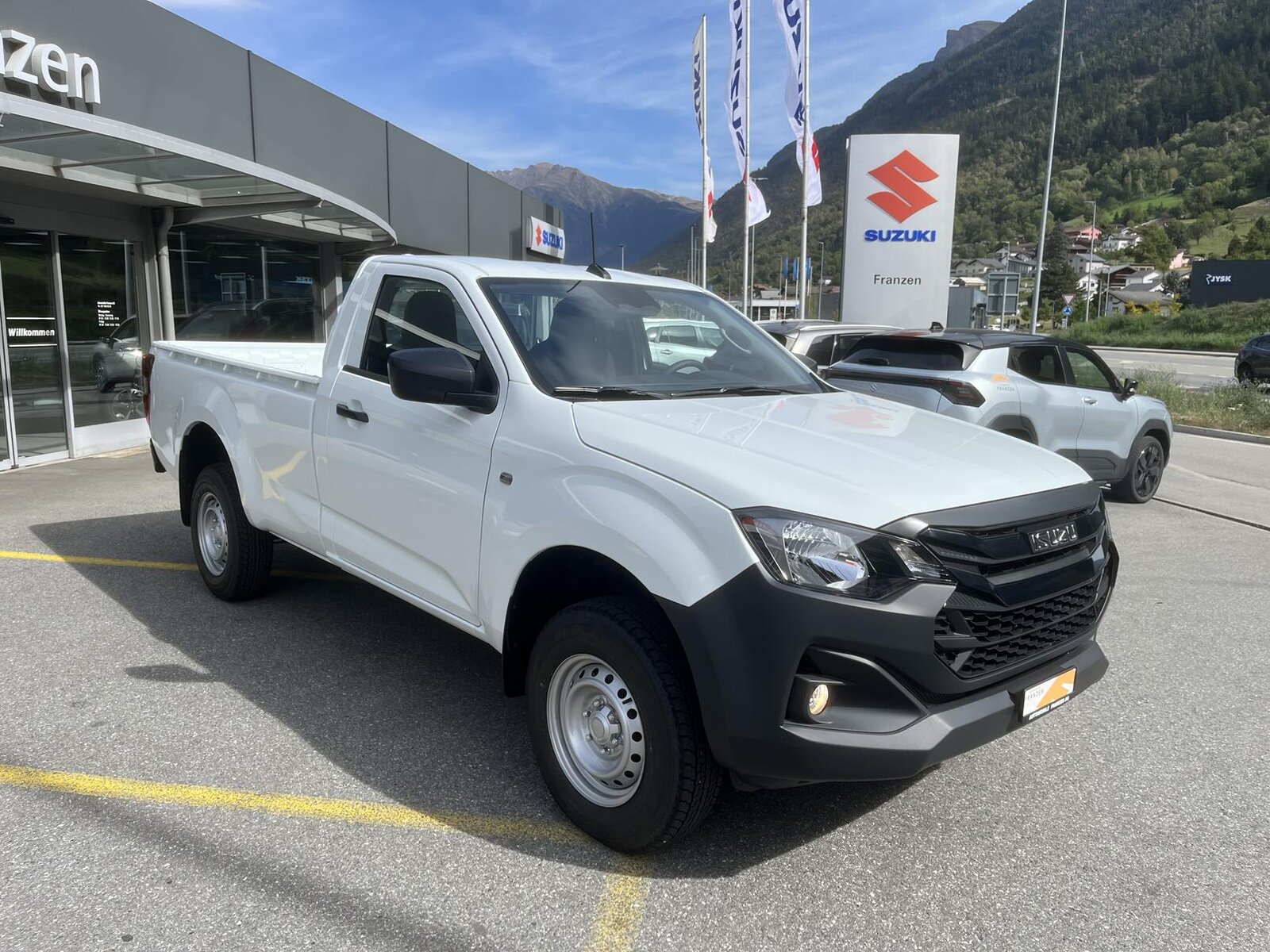 ISUZU D-Max Single Pick-up 2.2 DDi B-Strong 4x4, Diesel, Auto nuove, Automatico - 3