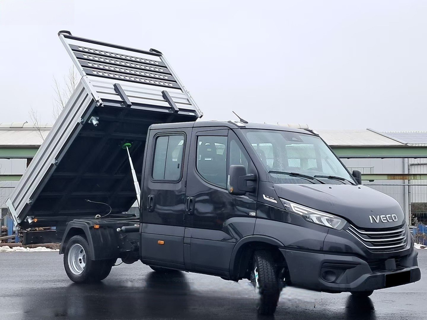 IVECO 35 C 21H A8 Pritsche DoKa 3 Seiten Kipper