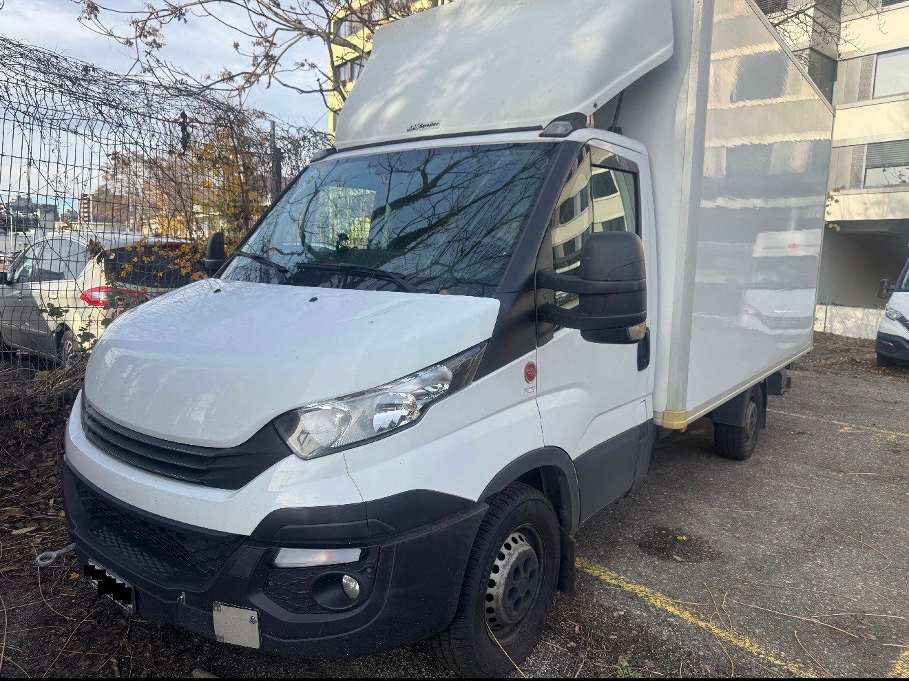 IVECO 35 S 18 Automatik, 180 PS, Koffer mit Hebebühne, AHK