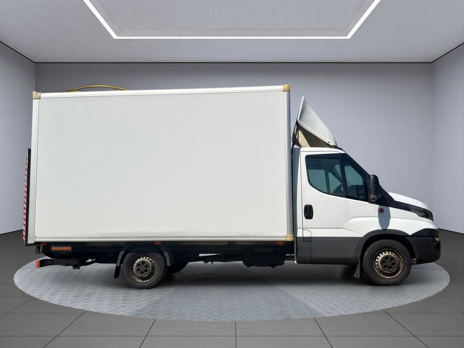 IVECO 35 S 18 Automatik, 180 PS, Koffer mit Hebebühne, AHK, Diesel, Occasion / Utilisé, Automatique - 3