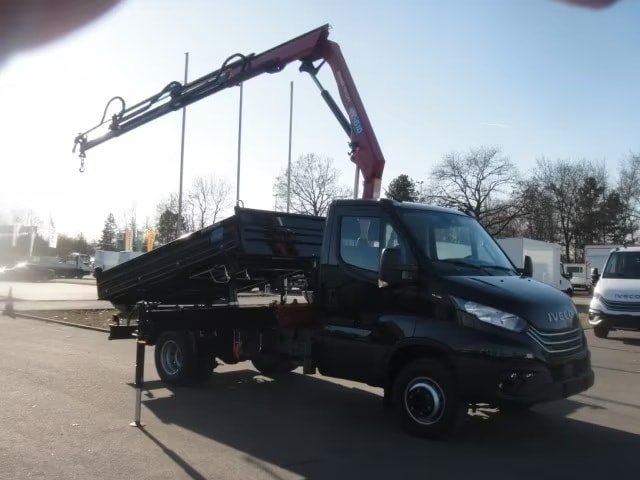 IVECO 70 C 18H Kipper mit Kran, Diesel, Voiture nouvelle, Manuelle - 2