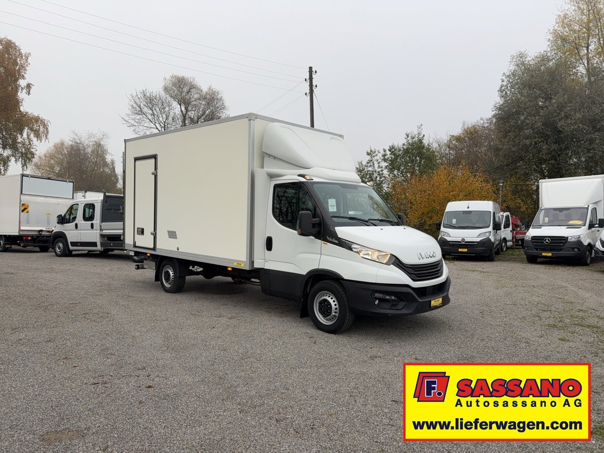 IVECO Daily 35S18 HI-MATCI Koffer mit Hebebühne + Seitentüre, Diesel, Voiture nouvelle, Manuelle - 5