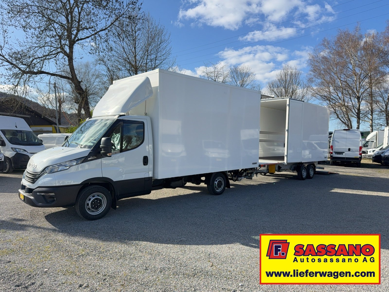 IVECO Daily 35 S 18 HI-MATIC SIMON Anhängerzug mit 2x Hebeb, Diesel, Voiture nouvelle, Automatique - 2