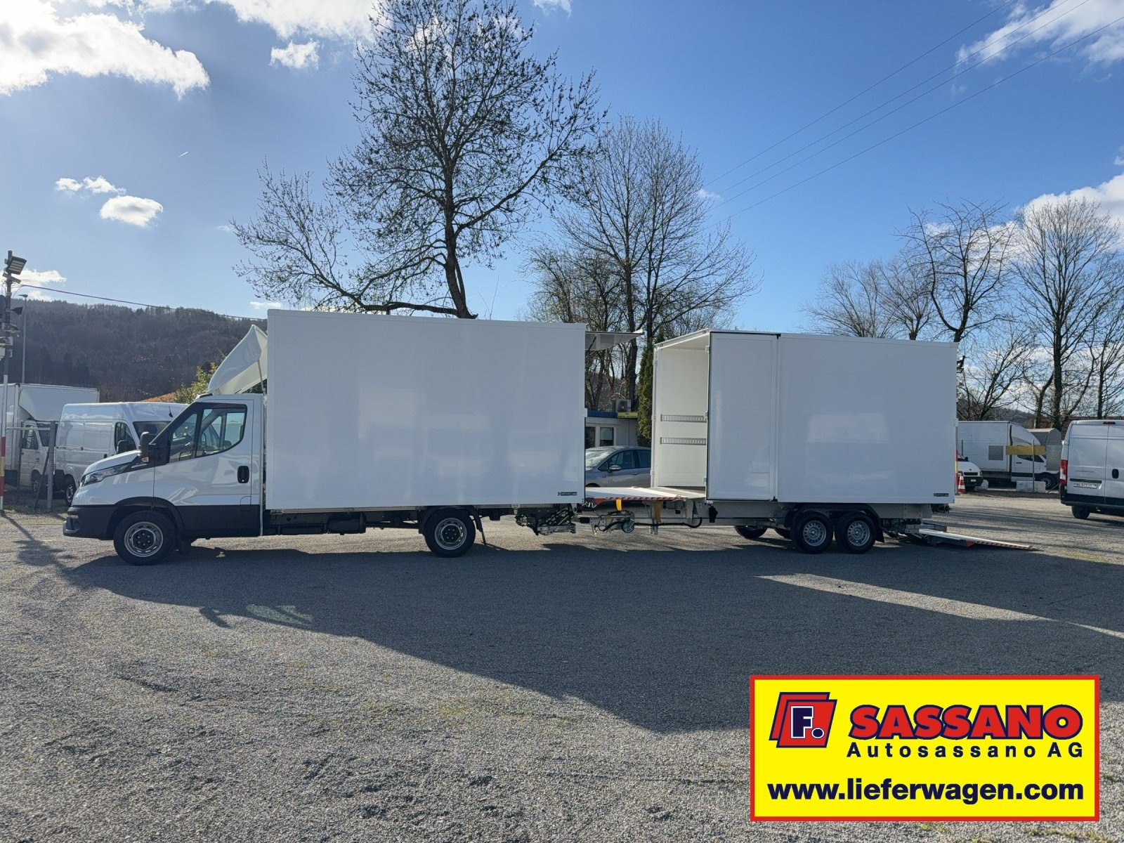 IVECO Daily 35 S 18 HI-MATIC SIMON Anhängerzug mit 2x Hebeb, Diesel, Voiture nouvelle, Automatique - 4