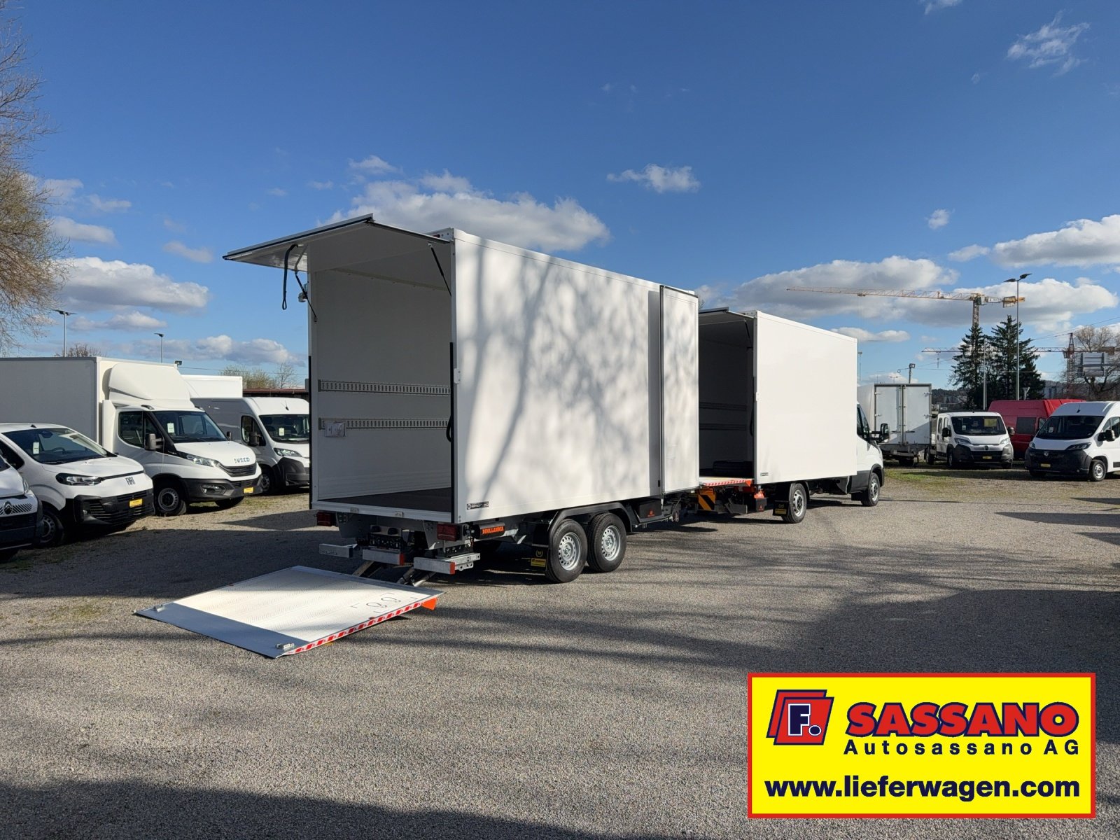 IVECO Daily 35 S 18 HI-MATIC SIMON Anhängerzug mit 2x Hebeb, Diesel, Voiture nouvelle, Automatique - 7