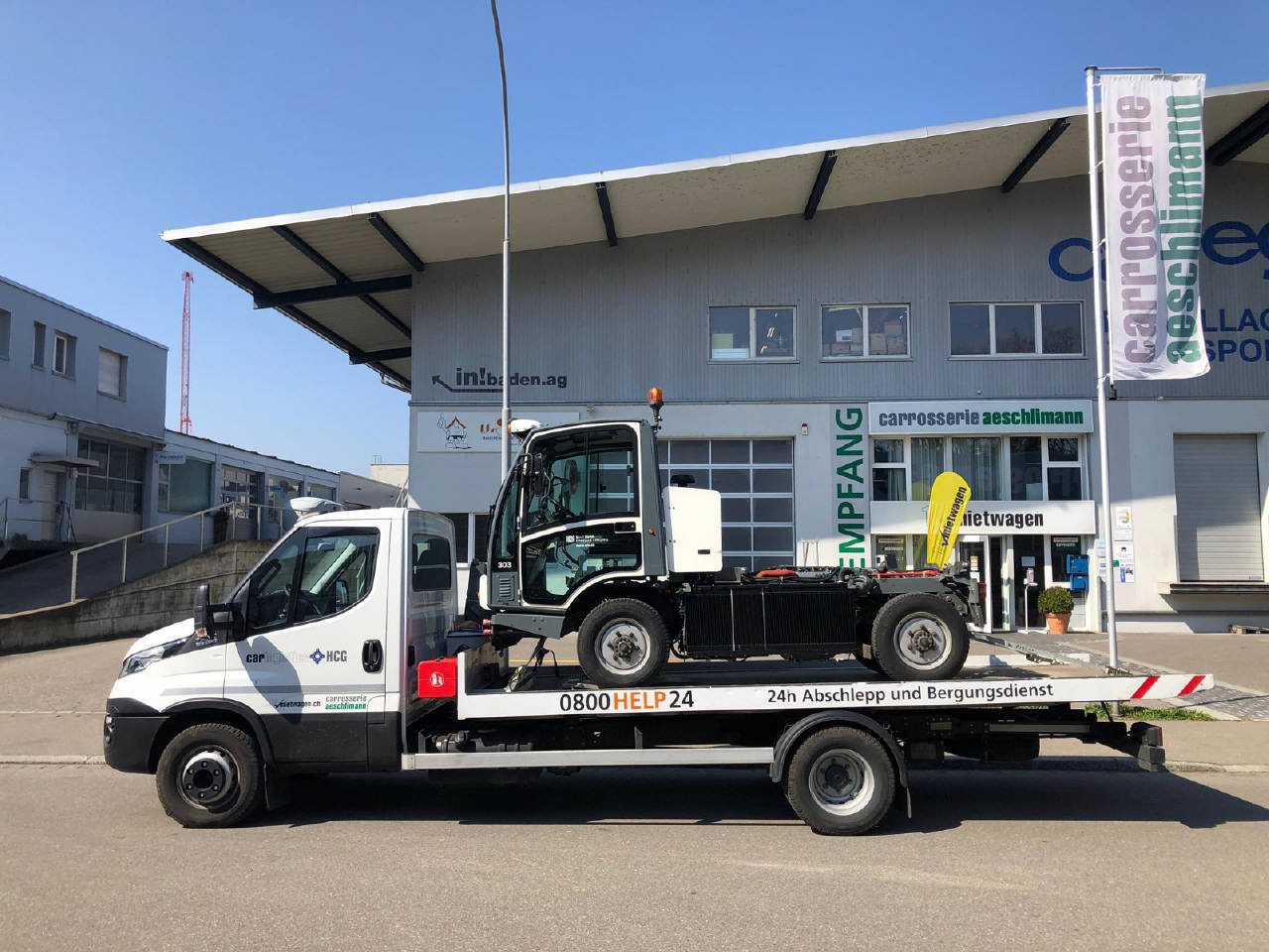 IVECO Daily 72 Hi Matic Cab Autotransporter mit Baldinger Anhänger, Diesel, Occasion / Gebraucht, Automat - 4