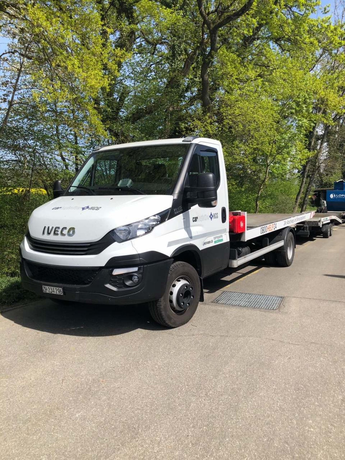 IVECO Daily 72 Hi Matic Cab Autotransporter mit Baldinger Anhänger, Diesel, Occasion / Gebraucht, Automat - 7