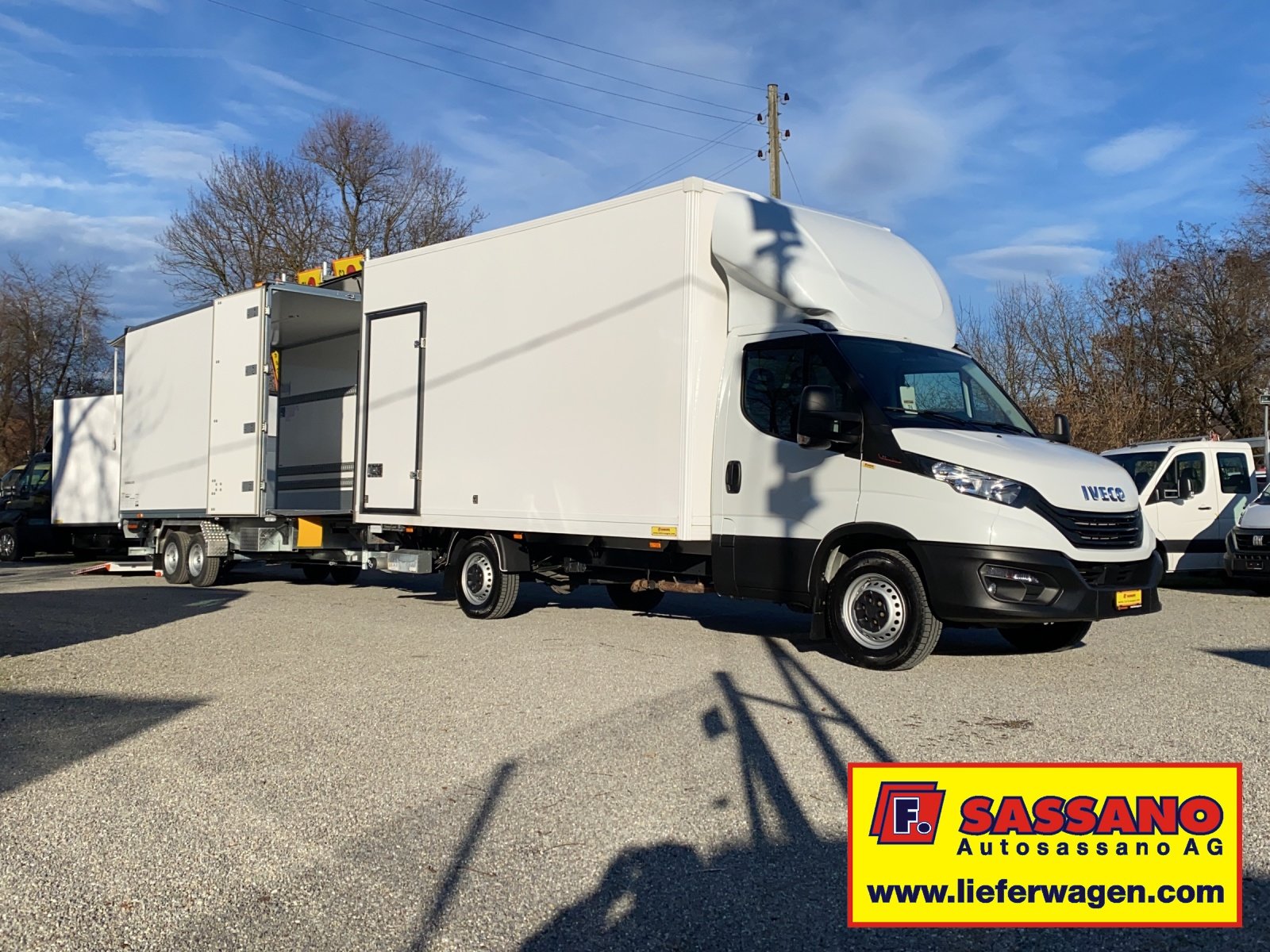 IVECO Daily 35 S 18 Durchladesystem mit 2 x Hebebühne ( AZ, Diesel, Occasion / Utilisé, Manuelle - 4
