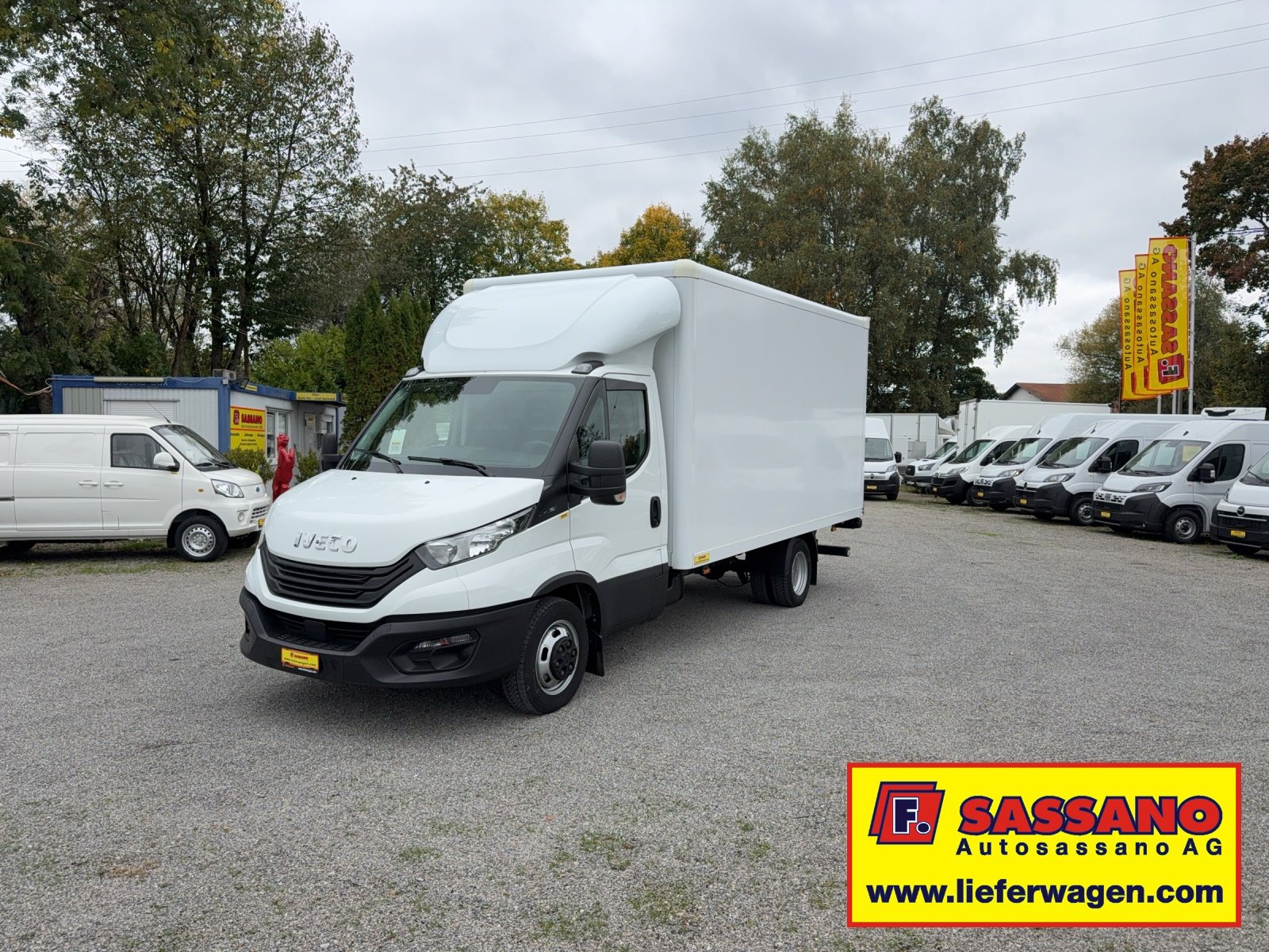 IVECO Daily 35 C 16 Koffer mit Hebebühne, Diesel, Second hand / Used, Manual - 2