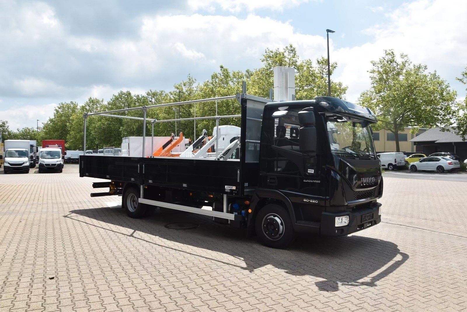 IVECO Eurocargo 80E22-P Pritsche Klima Kamera Gerüstbau, Diesel, Auto nuove, Manuale - 3