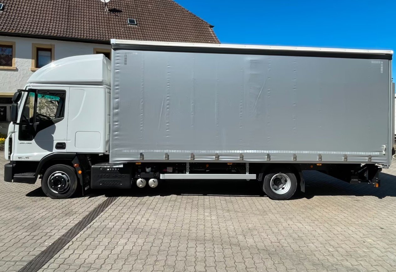 IVECO Eurocargo ML80E21 Schiebeplane mit Ladebordwand, Diesel, Voiture nouvelle, Automatique - 2