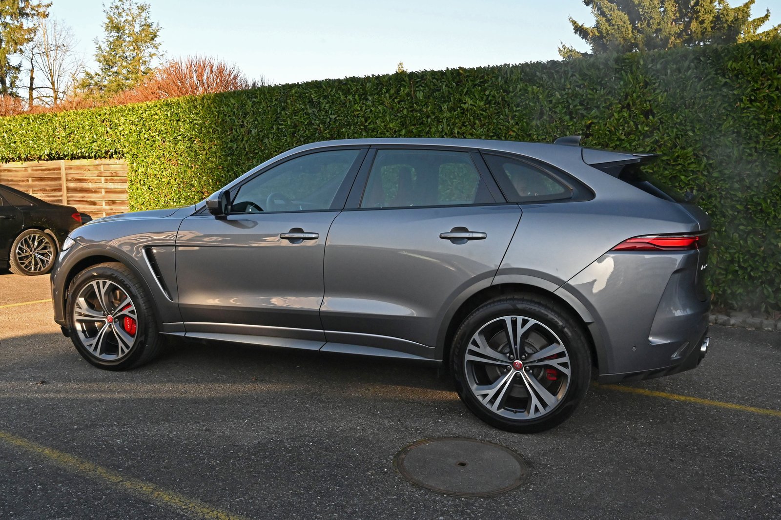JAGUAR F-Pace 5.0 V8 SVR P550 AWD Eiger Gray - Tan Leather, Petrol, Second hand / Used, Automatic - 6