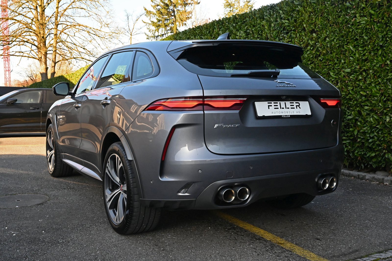 JAGUAR F-Pace 5.0 V8 SVR P550 AWD Eiger Gray - Tan Leather, Petrol, Second hand / Used, Automatic - 7