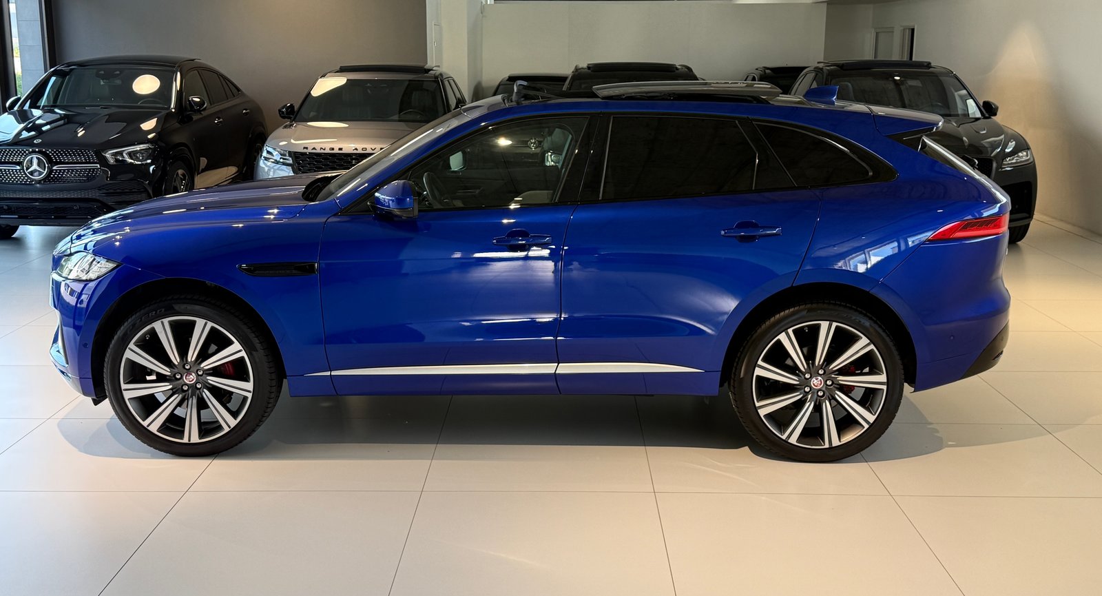JAGUAR F-Pace 3.0 V6 S AWD Automatik ***1. Hand CH-Fz.***Pan, Benzin, Occasion / Gebraucht, Automatik - 6