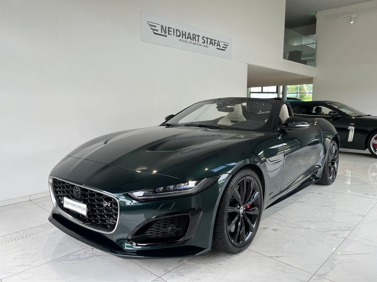 JAGUAR F-Type Convertible 5.0 V8 R75 AWD Automatik, Petrol, Second hand / Used, Automatic - 2