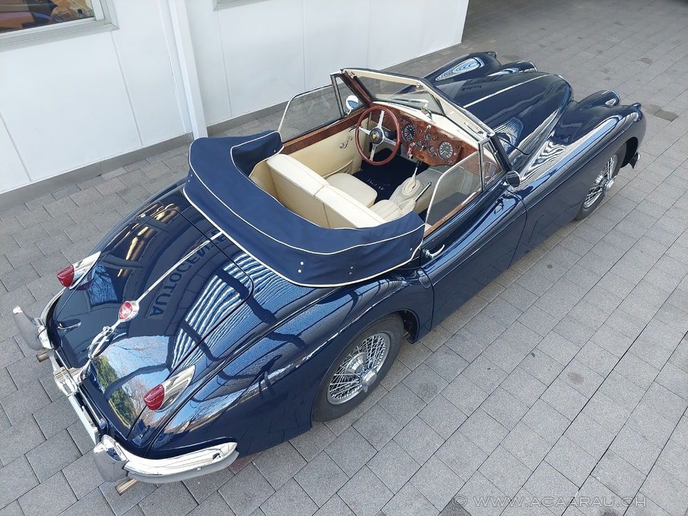 JAGUAR XK 140 Cabriolet 3.4 l / Videolink : https://youtu.be, Essence, Occasion / Utilisé, Manuelle - 5