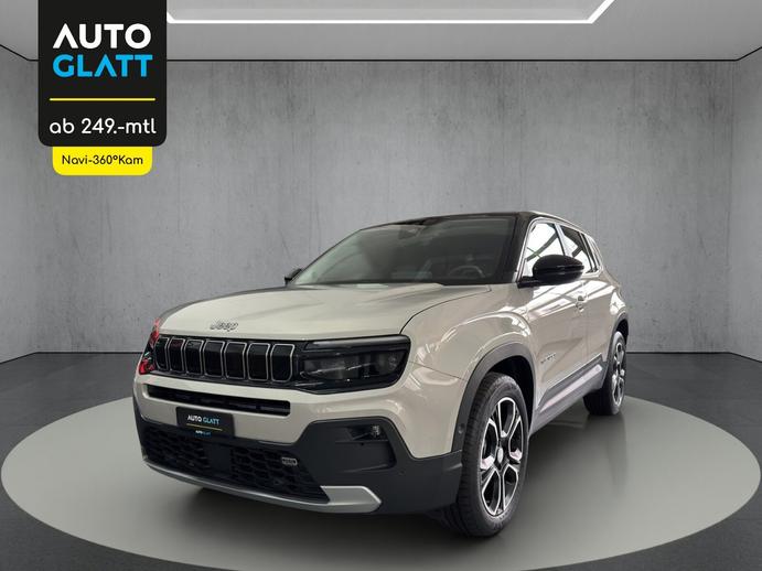 JEEP Avenger 1.2 Turbo MHEV Summit Sky Leder-Pano-RF.-Kamera, Mild-Hybrid Benzin/Elektro, Occasion / Gebraucht, Automatik