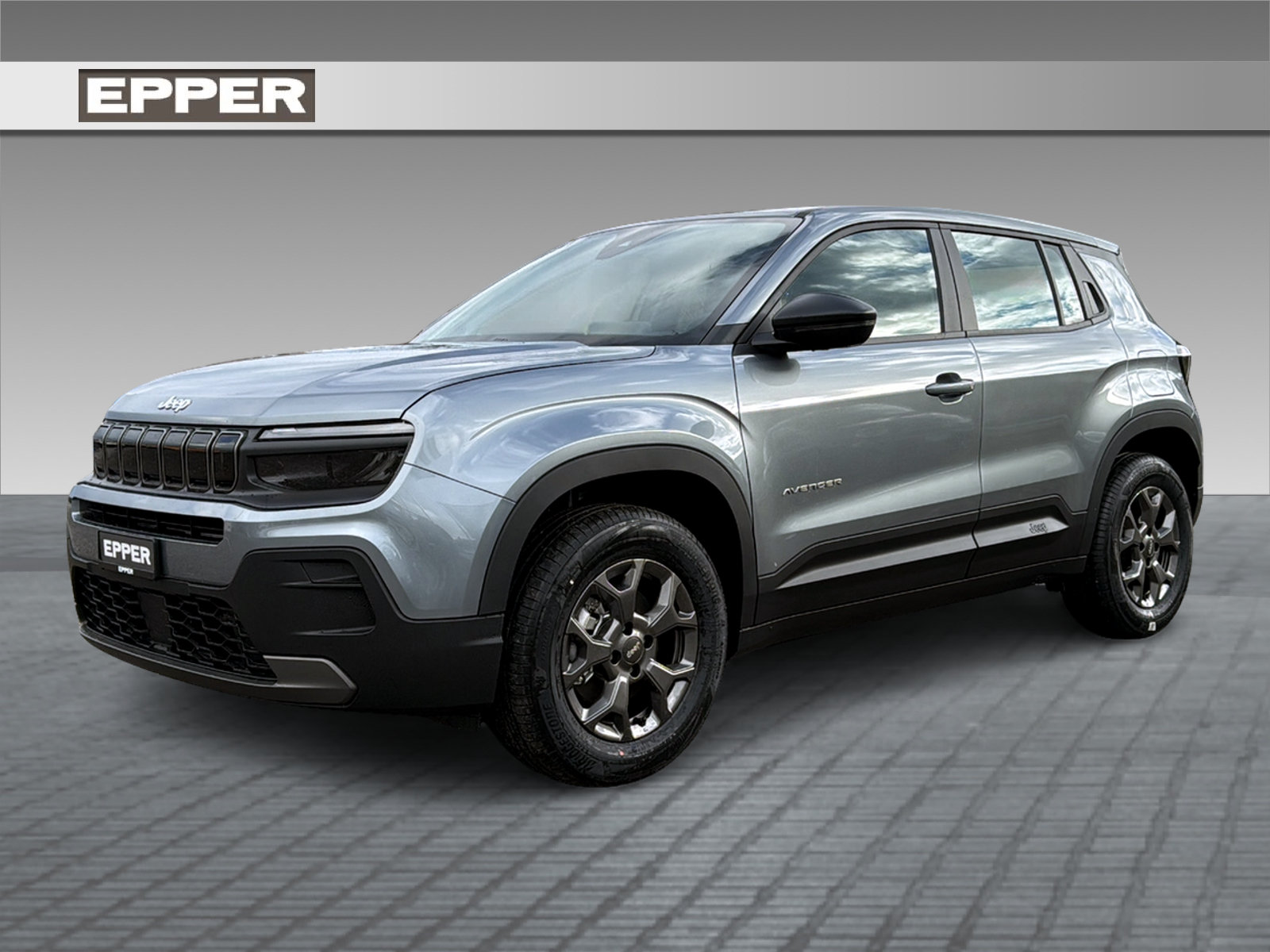 JEEP Avenger 1.2 MHEV Longitude Black Kite, Mild-Hybrid Benzin/Elektro, Vorführwagen, Automatik - 2